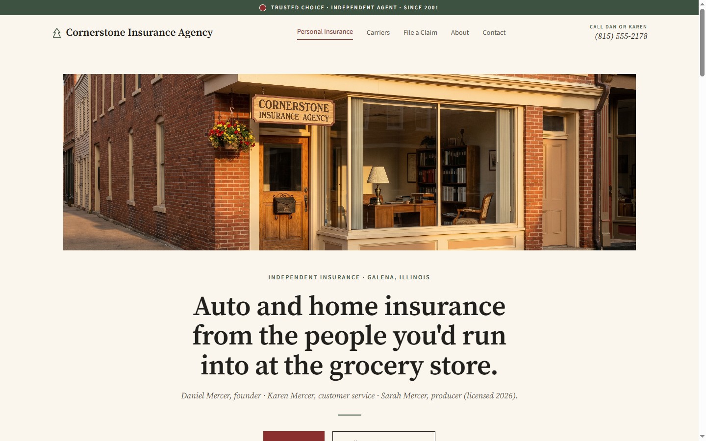 Cornerstone Insurance Agency