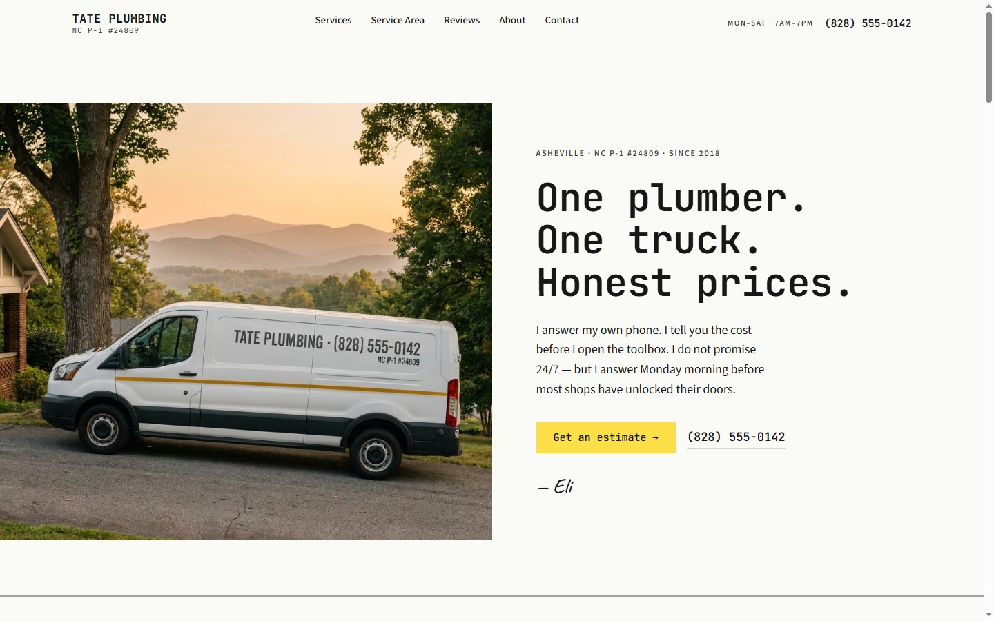 Tate Plumbing
