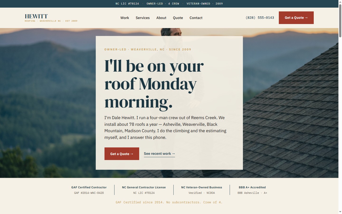 Hewitt Roofing